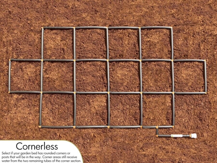 3x6 Garden Grid - Cornerless Option